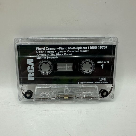 Floyd Cramer Piano Masterpieces 1900-1975 RCA Cassette Tape - Picture 4 of 5